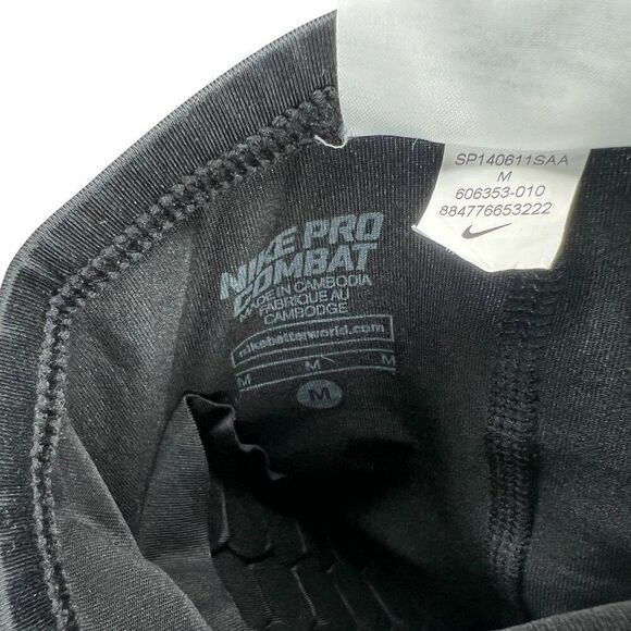 Nike Pro Combat Men's Size Medium Black Basketball Shin / Elbow Pad - Picture 6 of 6